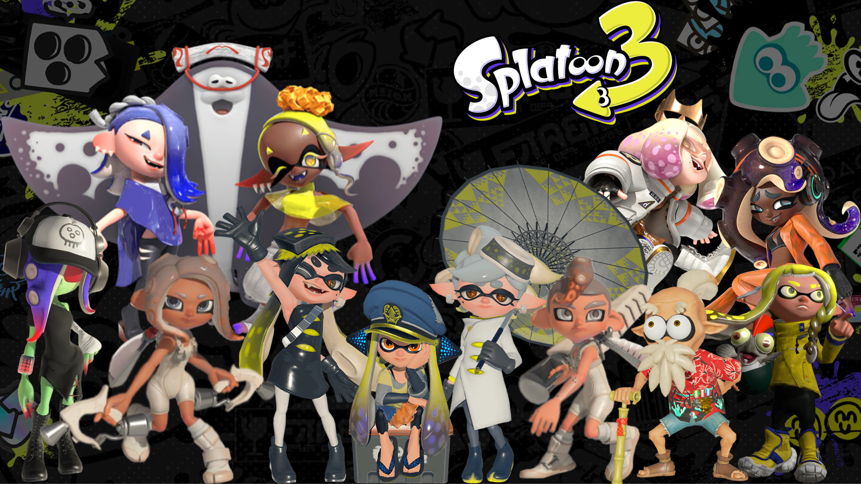 Splatoon 3 Wallpaper by Noe0123 on DeviantArt