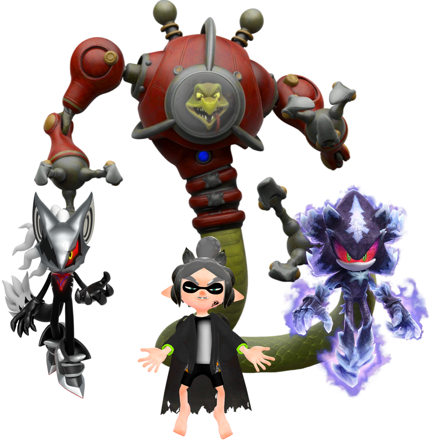 Mephiles, Infinite, Lyric and One-Shot Wren by Noe0123 on DeviantArt