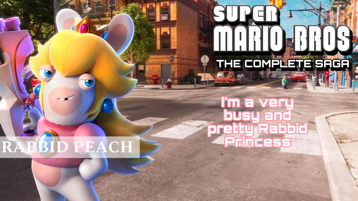 Primcess Peach Rabbid Rabbid Peach Wallpaper by Noe0123 on DeviantArt