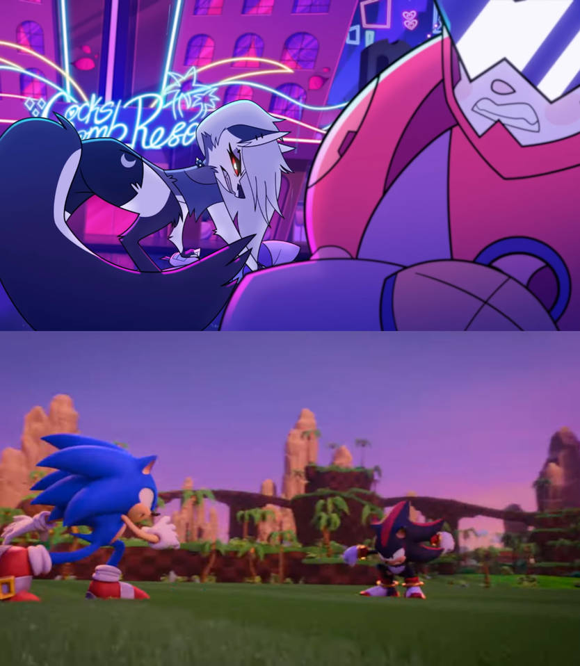 Sonic and IMP Vs Cherub and Shadow (Remake) by Noe0123 on DeviantArt