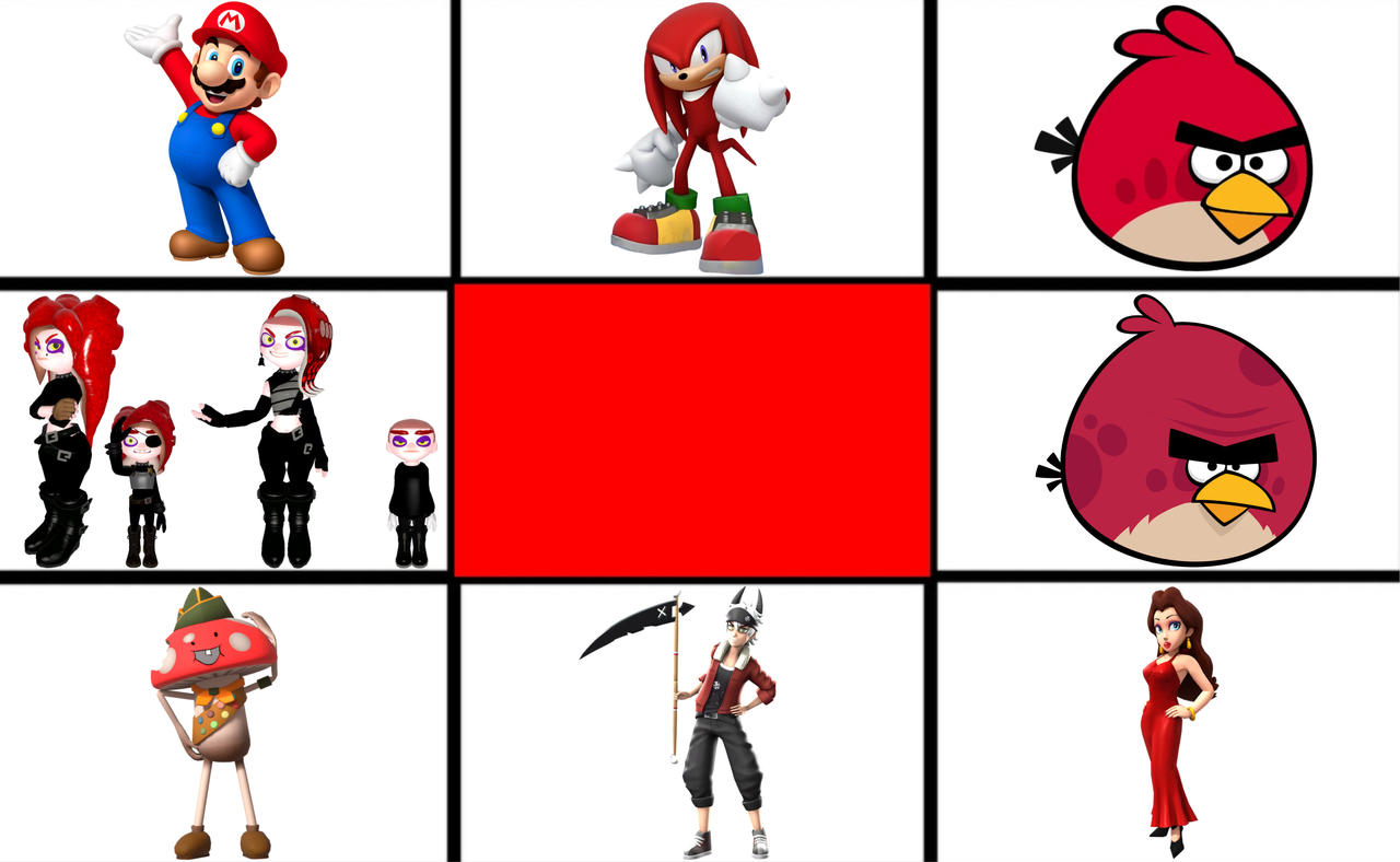 My Favorite Red Characters by Noe0123 on DeviantArt