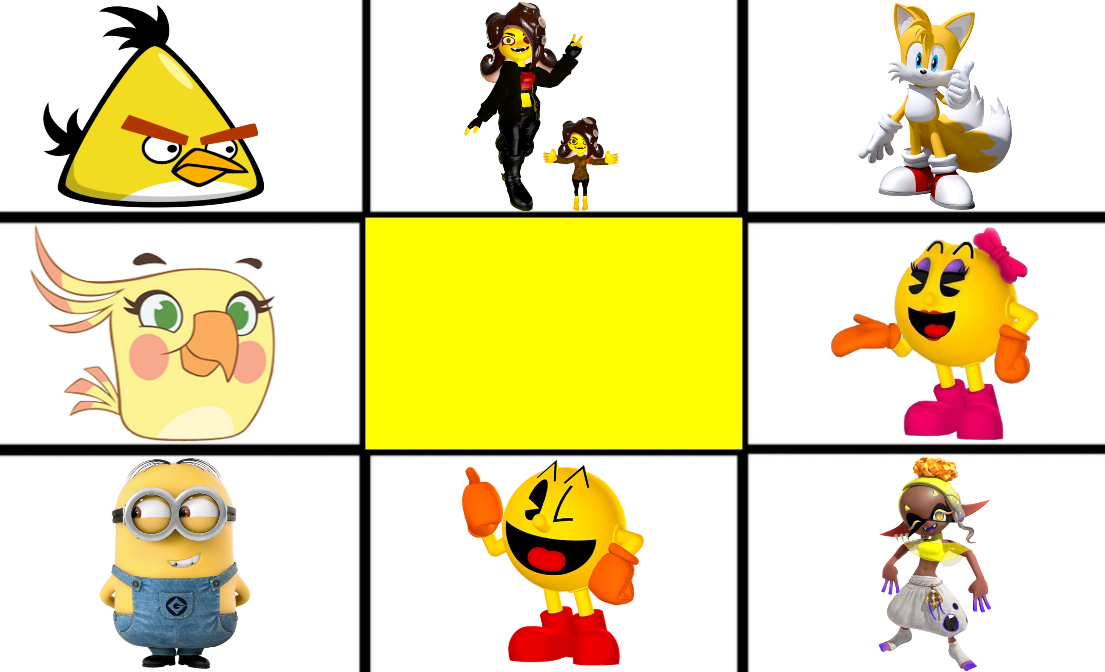 My Favorite Yellow Characters by Noe0123 on DeviantArt