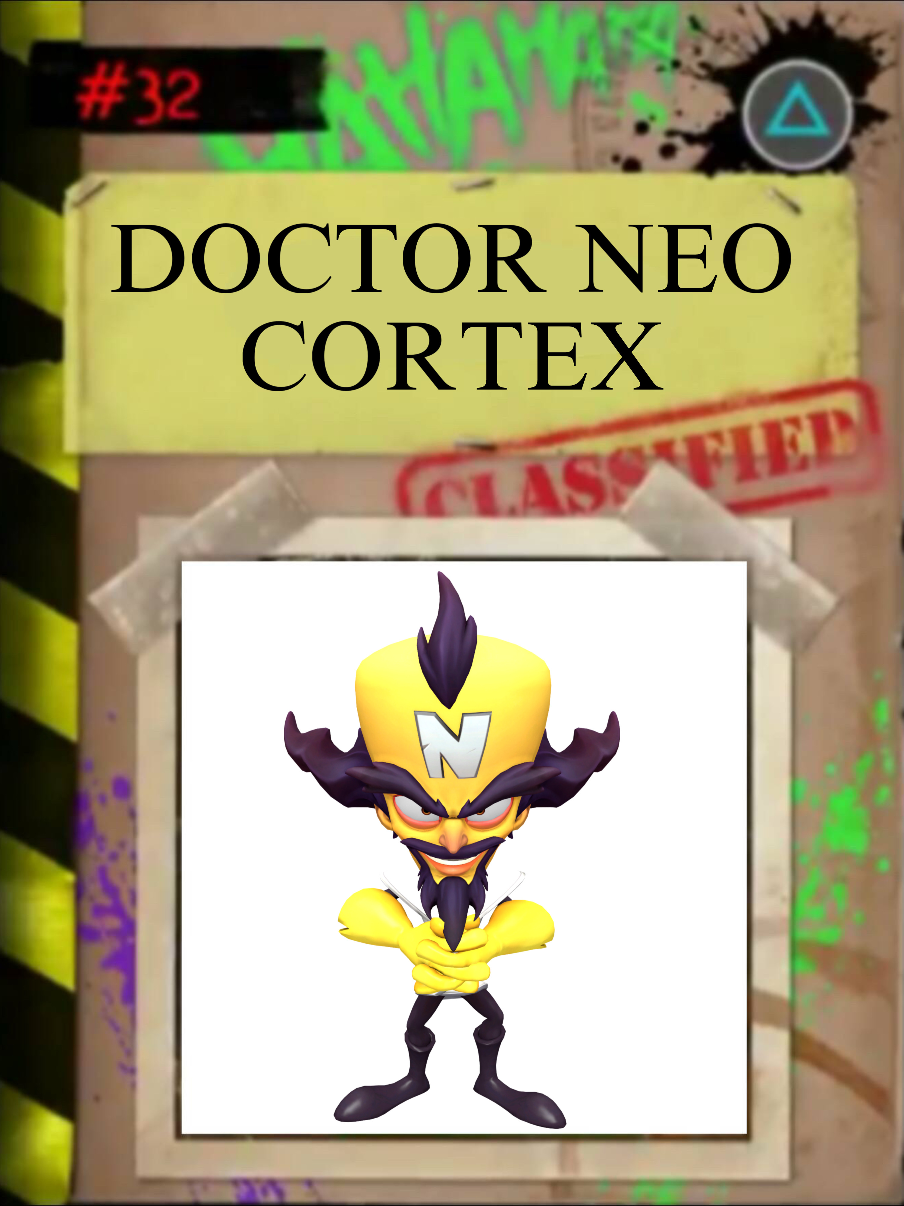 Prof Neo Cortex Doctor Neo Cortex Case File by Noe0123 on DeviantArt