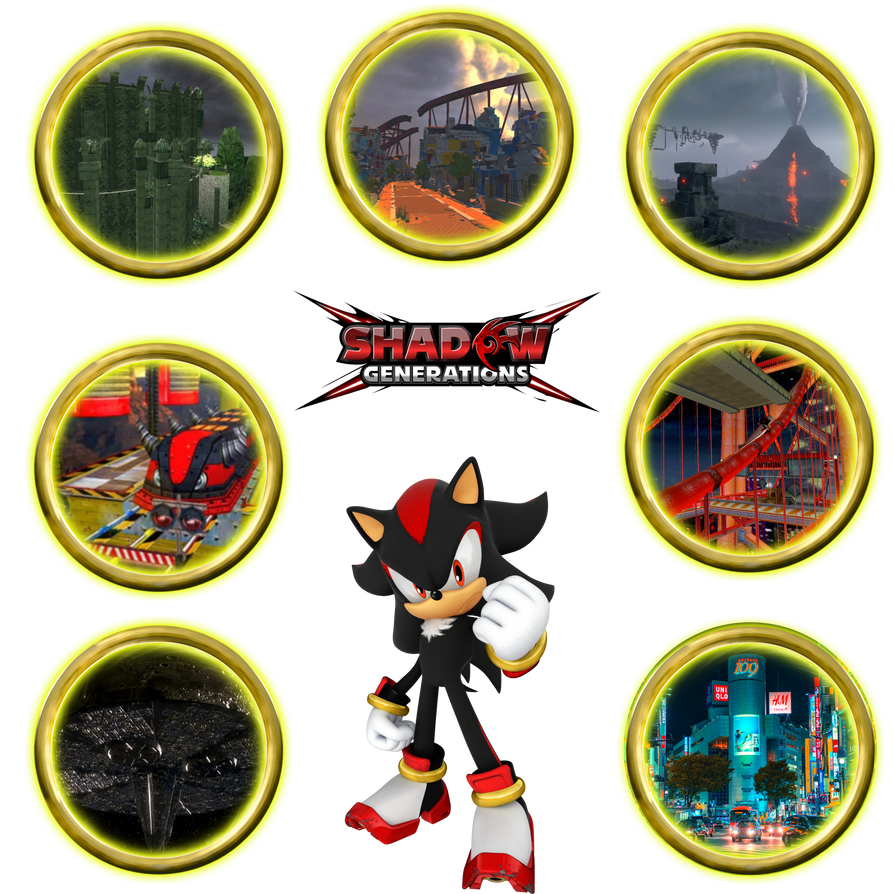 All Stages of Shadow Generations by Noe0123 on DeviantArt