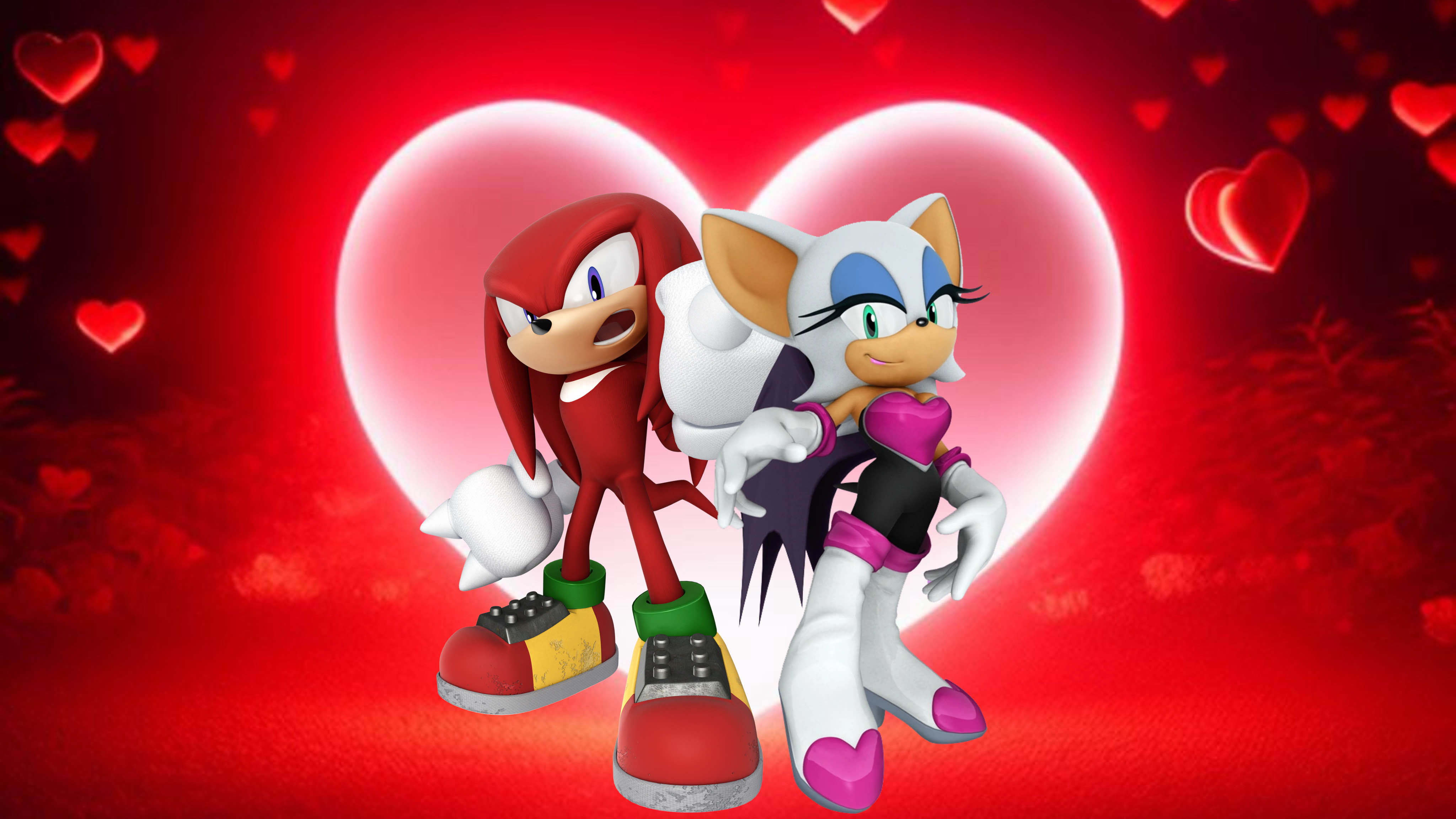 Knuckles Matching Knuckles X Rouge: Valentines Day 2026 by Noe0123 on DeviantArt