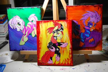 CMC canvas art Rockstars set