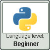 Python Programming Language Level - Beginner