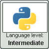 Python Programming Language Level - Intermediate