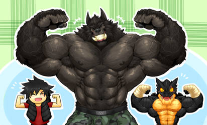 images Flexing Muscle Man Drawing https www deviantart com tag flexing