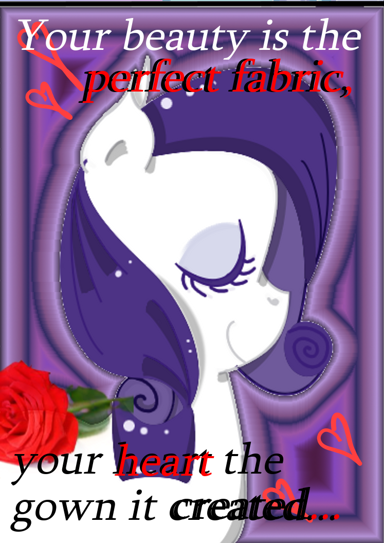 Hearts 'n' Hooves card: Rarity~