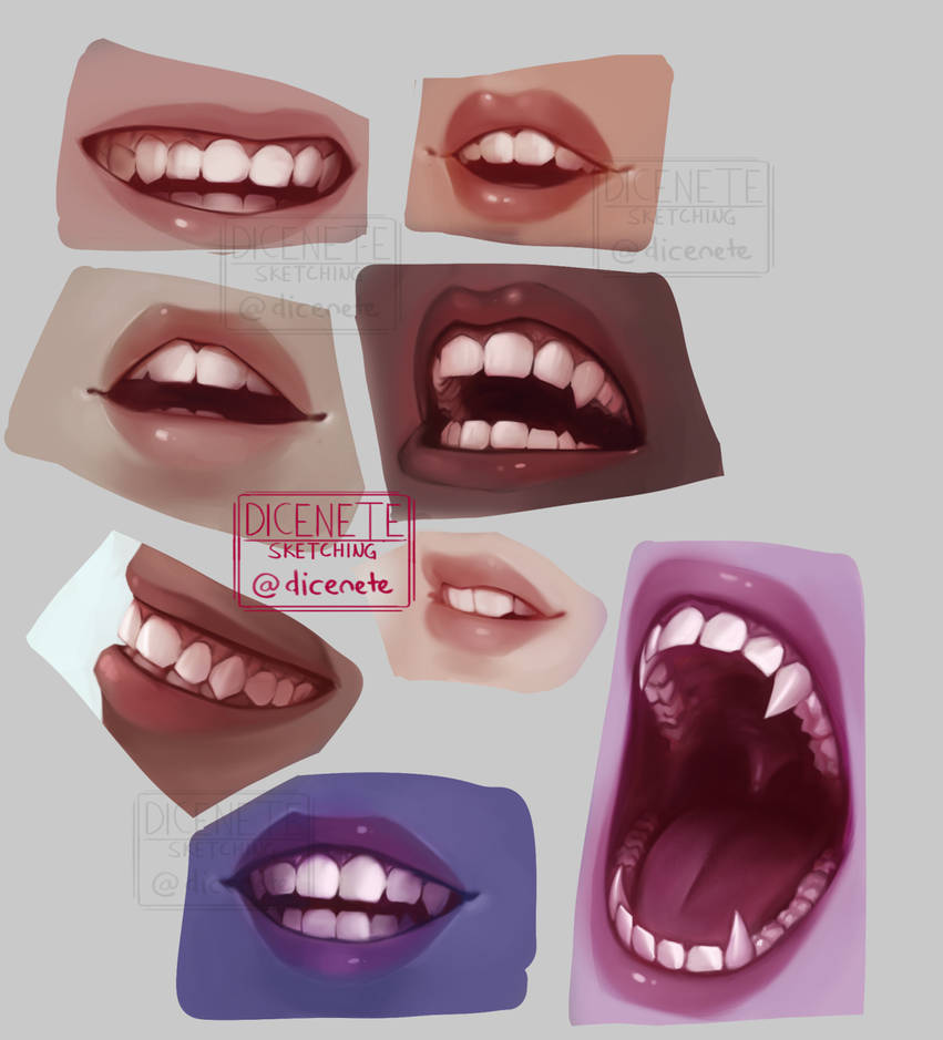 Deviantart Rateeth Study of Teeth by Dicenete on DeviantArt