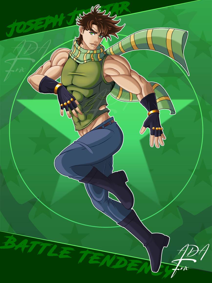 Joseph Joestar (JJBA Part 2) by ArcexG on DeviantArt