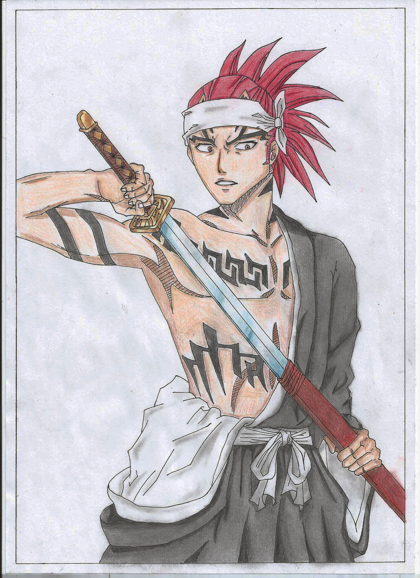 Renji Abarai from Bleach