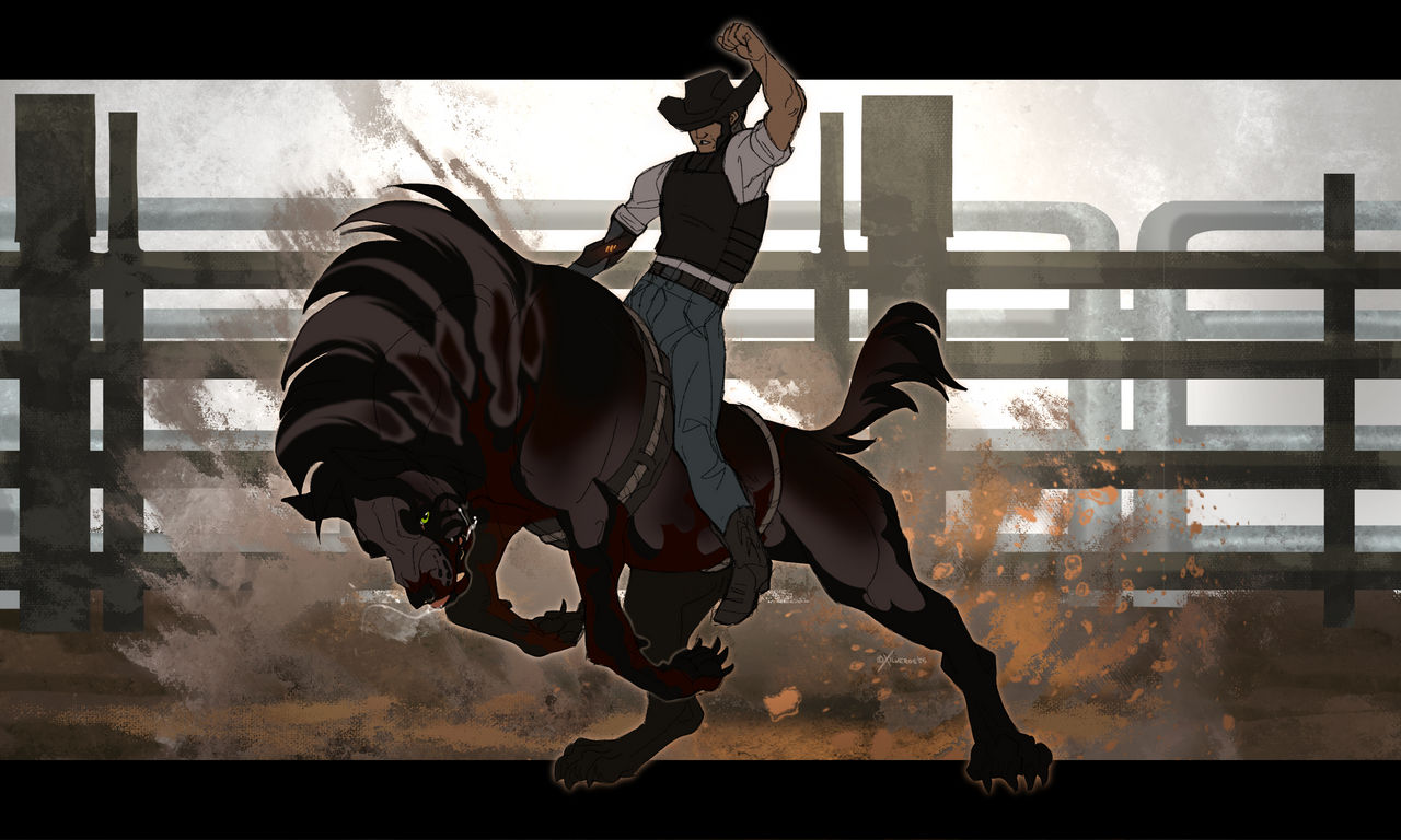 Djibb Rodeo Shedu | Djibb Little Rodeo - Widow of the Helm by Xilveros on DeviantArt
