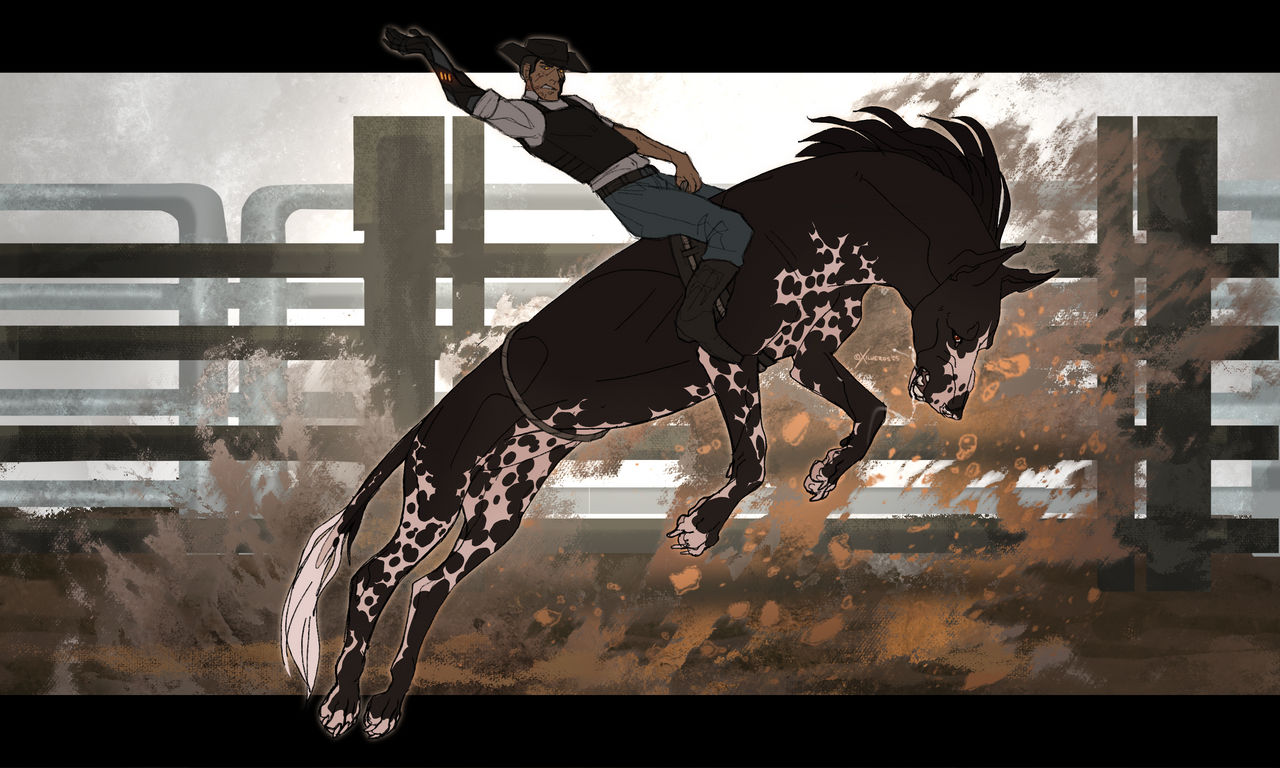 Djibb Rodeo Shedu | Djibb Little Rodeo - Xoloitz by Xilveros on DeviantArt