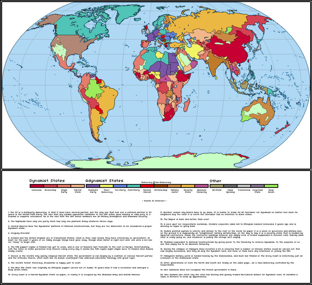 Earth 2150: Governments