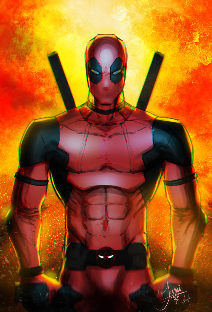 Deadpool Rasm Deadpool by Rafi-ky on DeviantArt