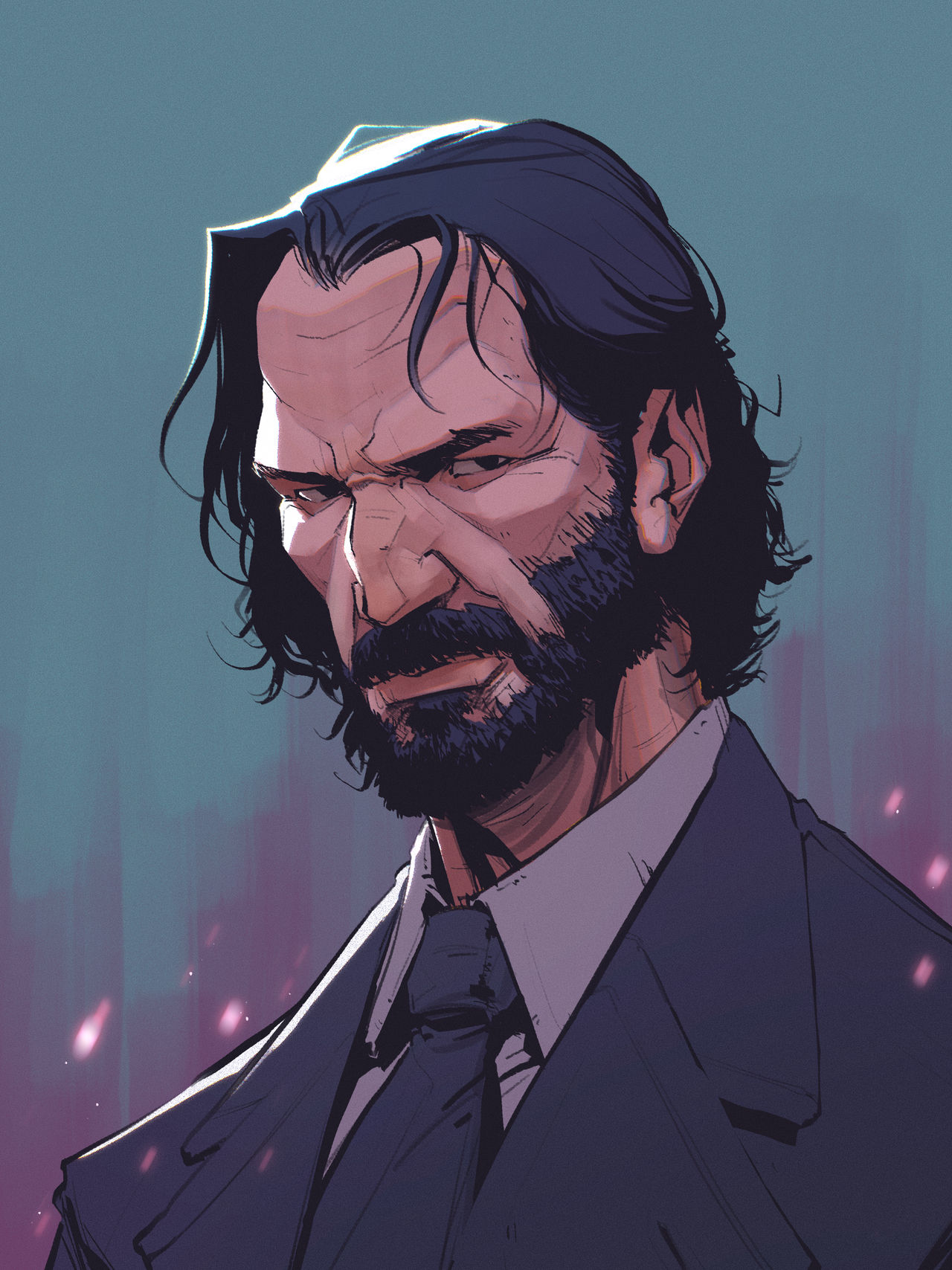 John Rafi Daily Sketch - 19 - John Wick by Rafi-ky on DeviantArt
