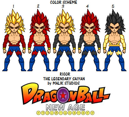 Rigor (Color Schemes) - Dragon Ball New Age by Macro-Dragon on DeviantArt