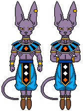 photo Lord Beerus Pixel Art u7 god of destruction beerus 1 by