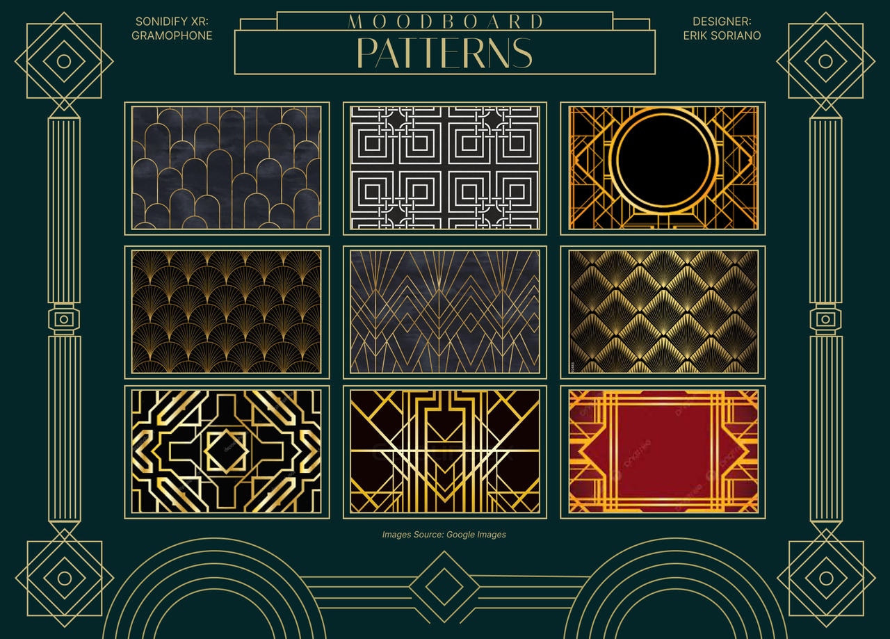 XR Gramophone - Art Deco UI - Moodboard by eriksori on DeviantArt