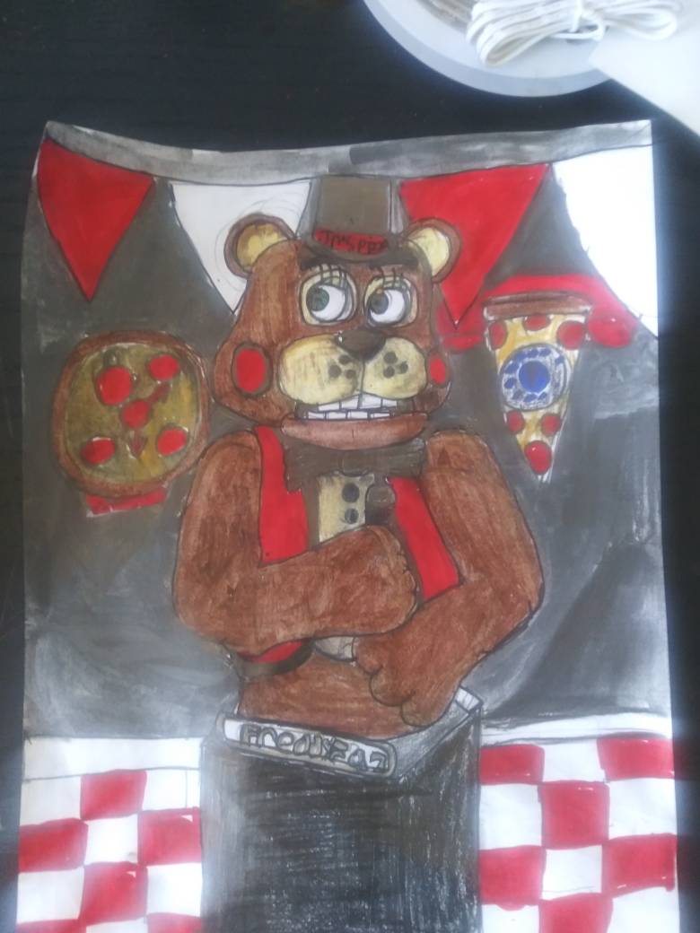 Realistic Toy Freddy and the gang- by Theyseemerollan on DeviantArt