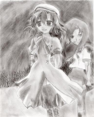 Higurashi Fan art by ChihuahuaLover22 on DeviantArt