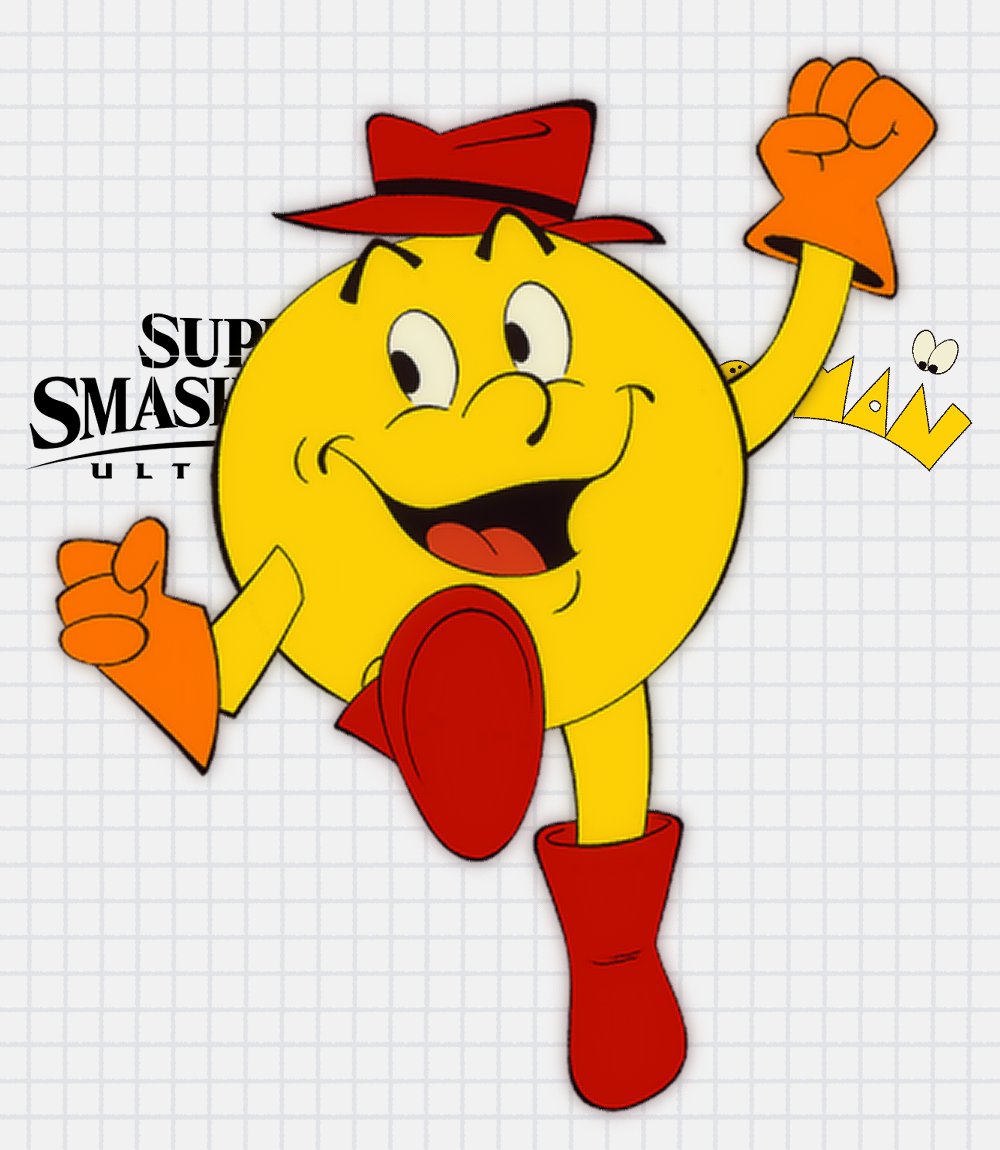 Hanabera Pacman Smash bros! Hannah Barbera pac-man by KG8930 on DeviantArt