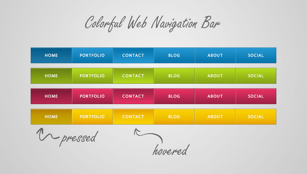 Best Color Combination For Navigation Bar at Clyde Rucker blog