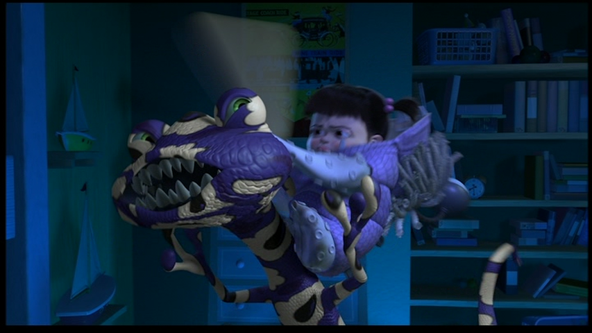 Boo Attacks Randal Monsters Inc - Boo Beats Up Randall by dlee1293847 on DeviantArt