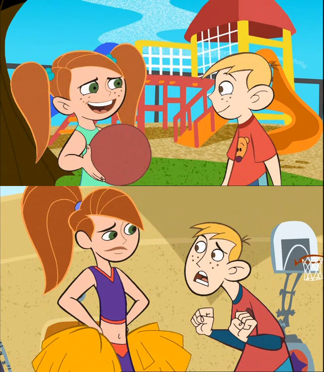 Kim Possible Ron Rapper Deviantart Kim Possible - Young Kim and Ron by dlee1293847 on DeviantArt