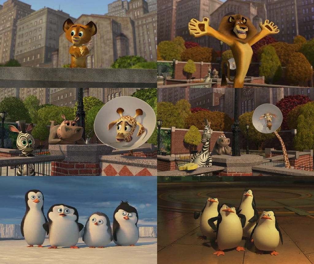 The Madagascar Animals Then and Now by dlee1293847 on DeviantArt