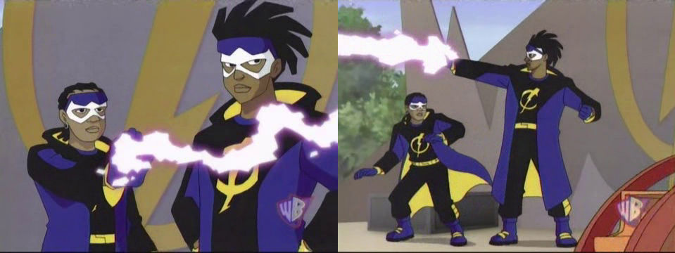 Static Shock - Static and Static Jr. by dlee1293847 on DeviantArt