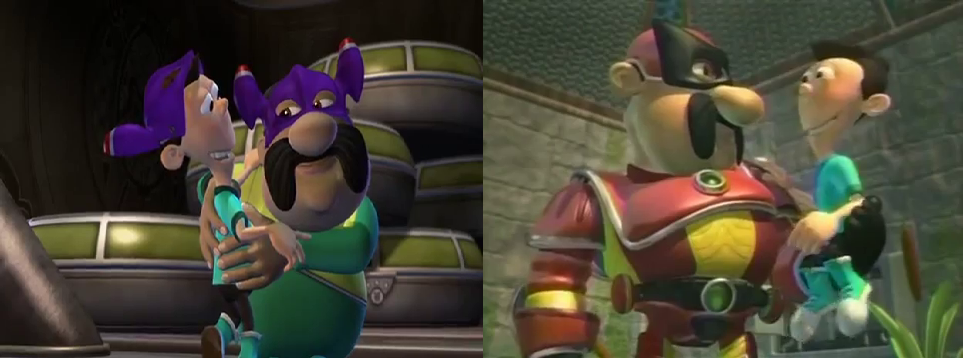 Jimmy Neutron - Sheen and His Hero Dad