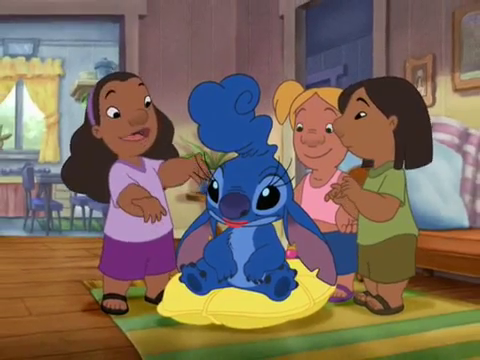 Lilo and Stitch - Stitch A Pretty Girl by dlee1293847 on DeviantArt