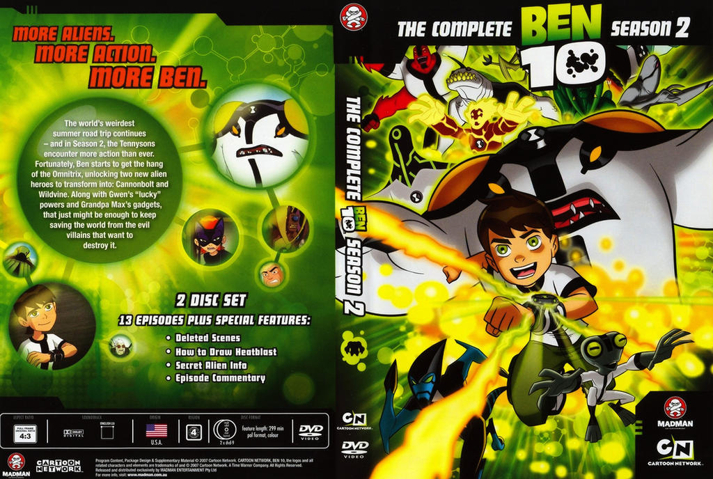Buy Cartoon Network: Classic Ben 10 - Season 2 DVD
