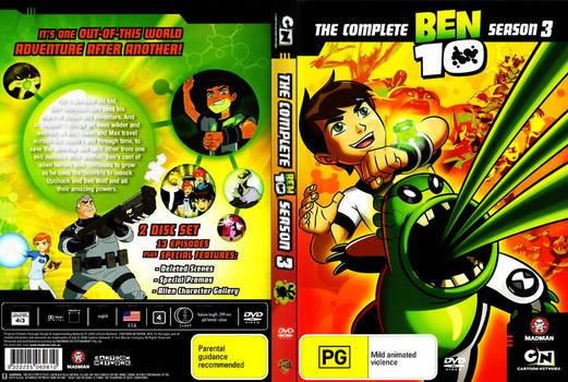Ben 10 Season 1 DVD Original Series Front and Back by dlee1293847 on  DeviantArt