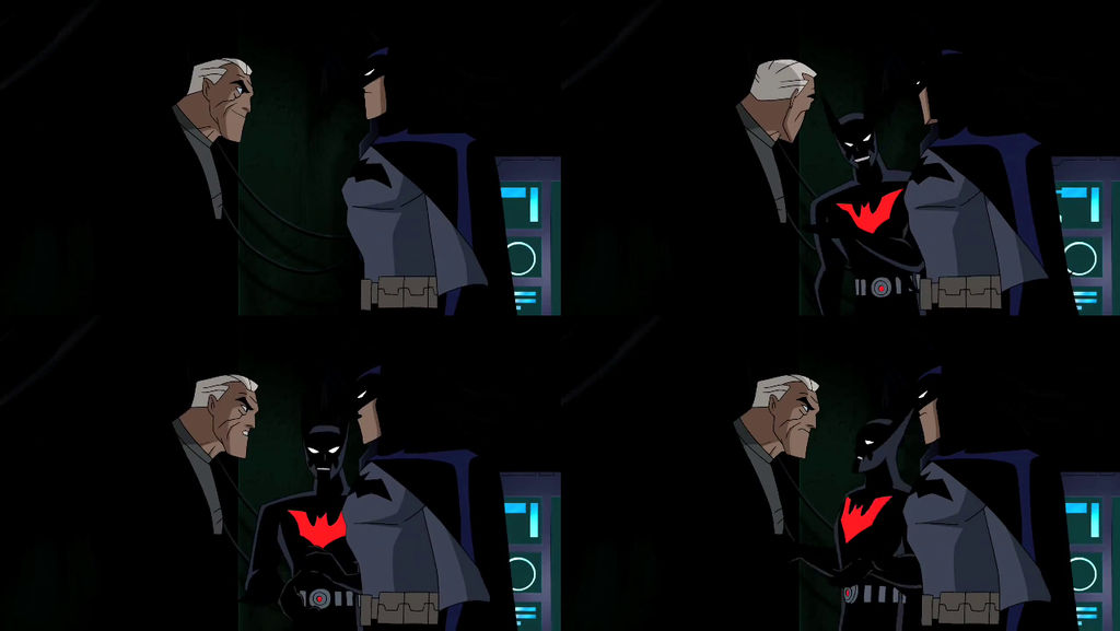 Batman Meets Old Bruce Wayne by dlee1293847 on DeviantArt