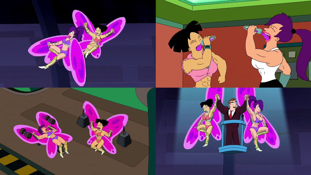Lee Lab Amy Futurama - Amy and Leela The Butterfly Girls by dlee1293847 on DeviantArt
