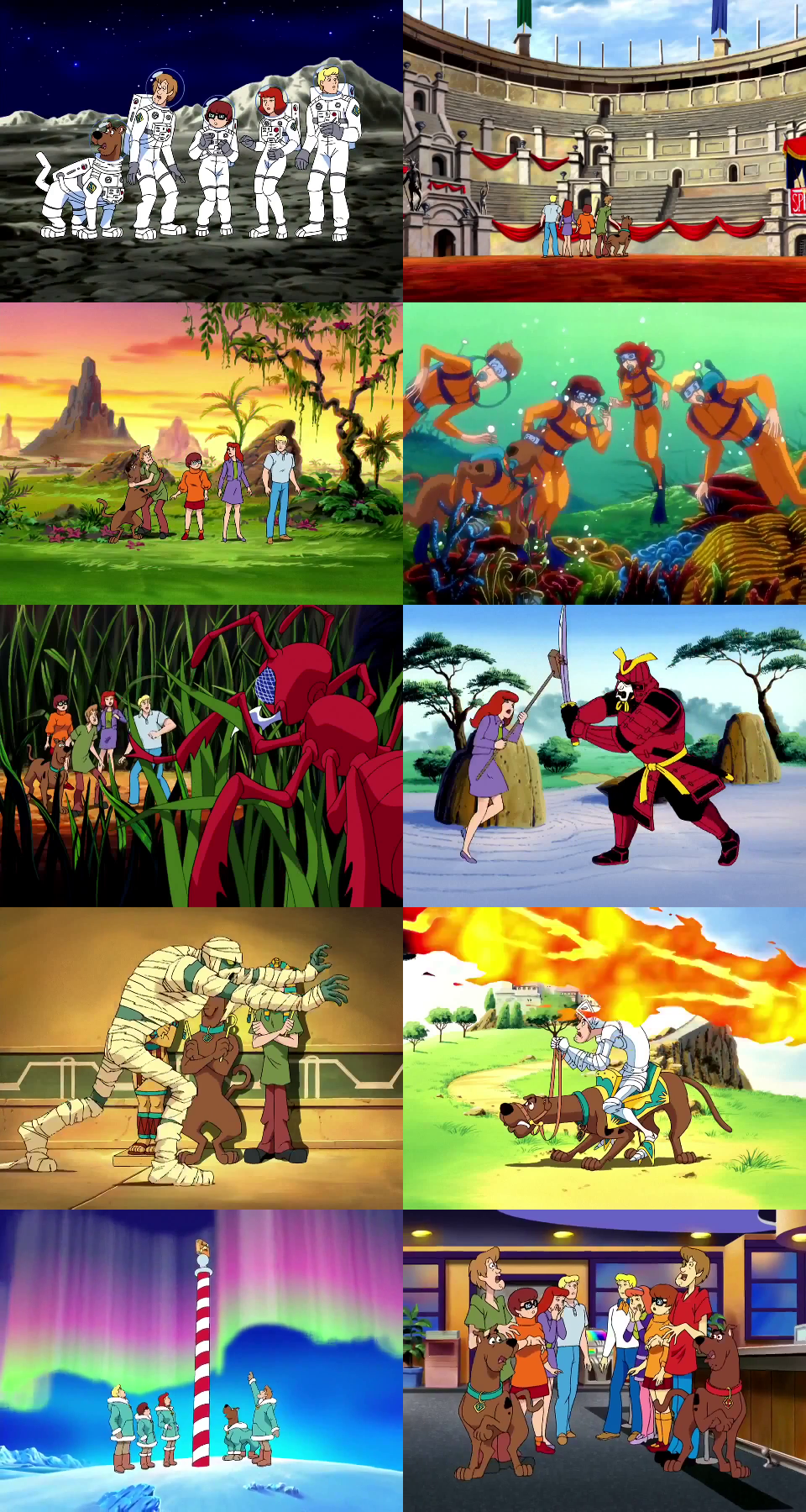 The Game Levels of Scooby Doo and The Cyber Chase by dlee1293847