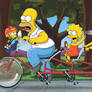 The Simpsons - Family Bike Ride