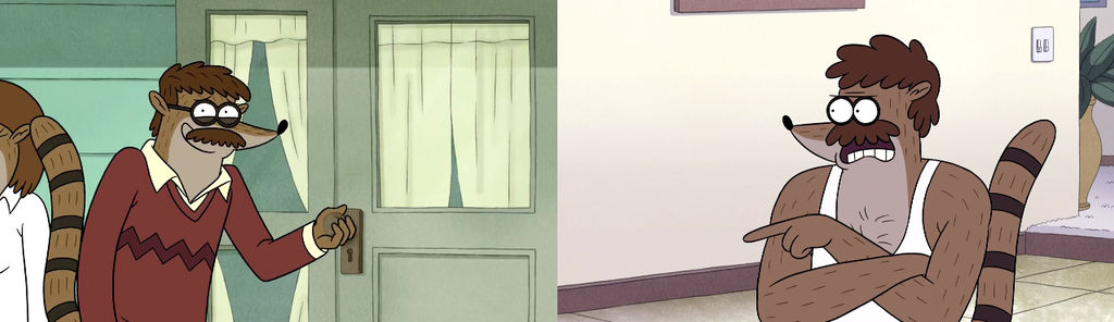 Regular Show - Rigby's Dad Appearance Change by dlee1293847 on DeviantArt