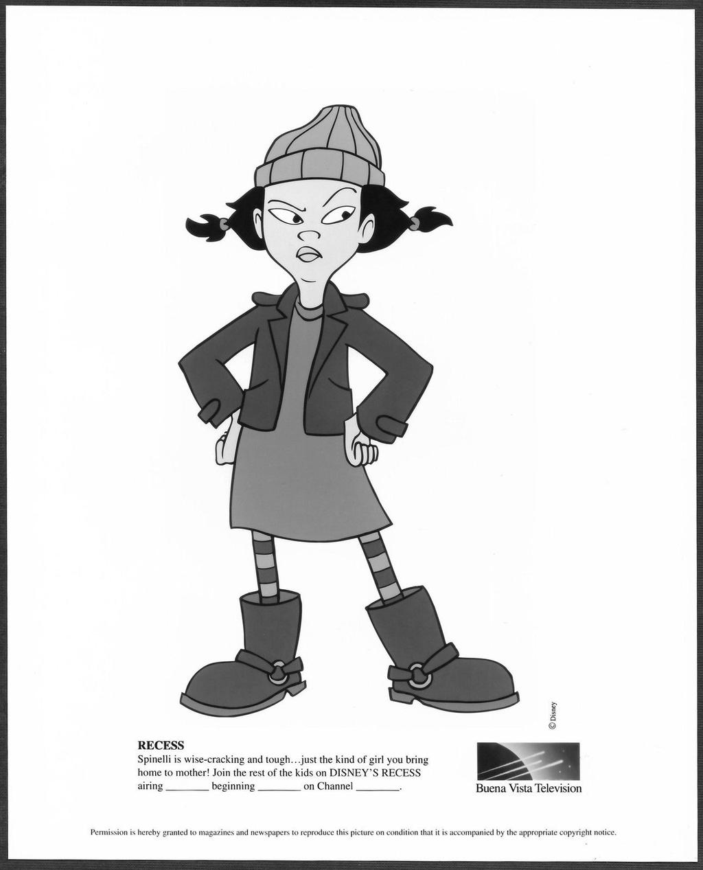 Spinelli Recess Vector Disney's Recess - Spinelli Page by dlee1293847 on DeviantArt