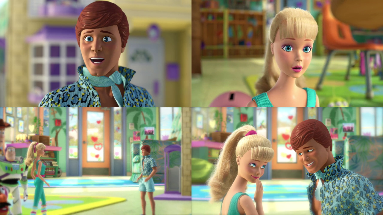 Toy story 3 barbie y ken sales