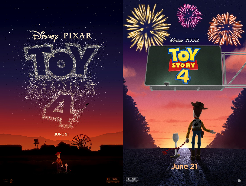Toy story 4 posters 2025