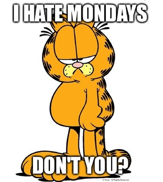 Garfield I Hate Mondays By Dlee1293847 On Deviantart Garfield I Hate Mondays By Dlee1293847 On Deviantart