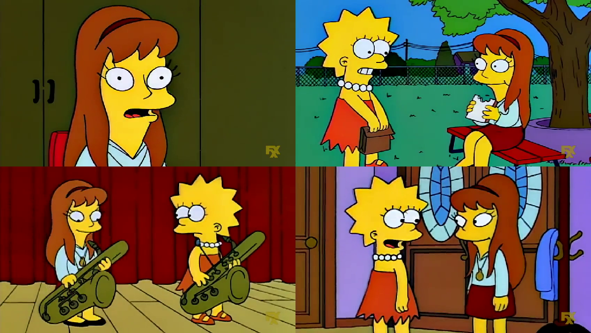 Lisa's Rival The Simpsons - Allison Taylor First Appearance by dlee1293847 on DeviantArt