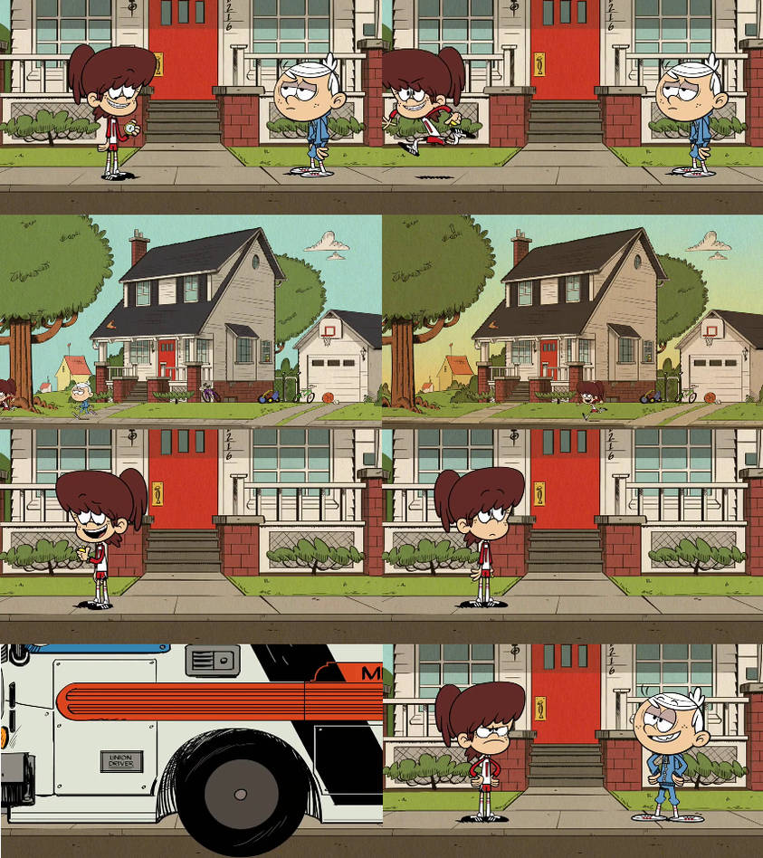 Loud House - Lynn and Lincoln Take a Run by dlee1293847 on DeviantArt