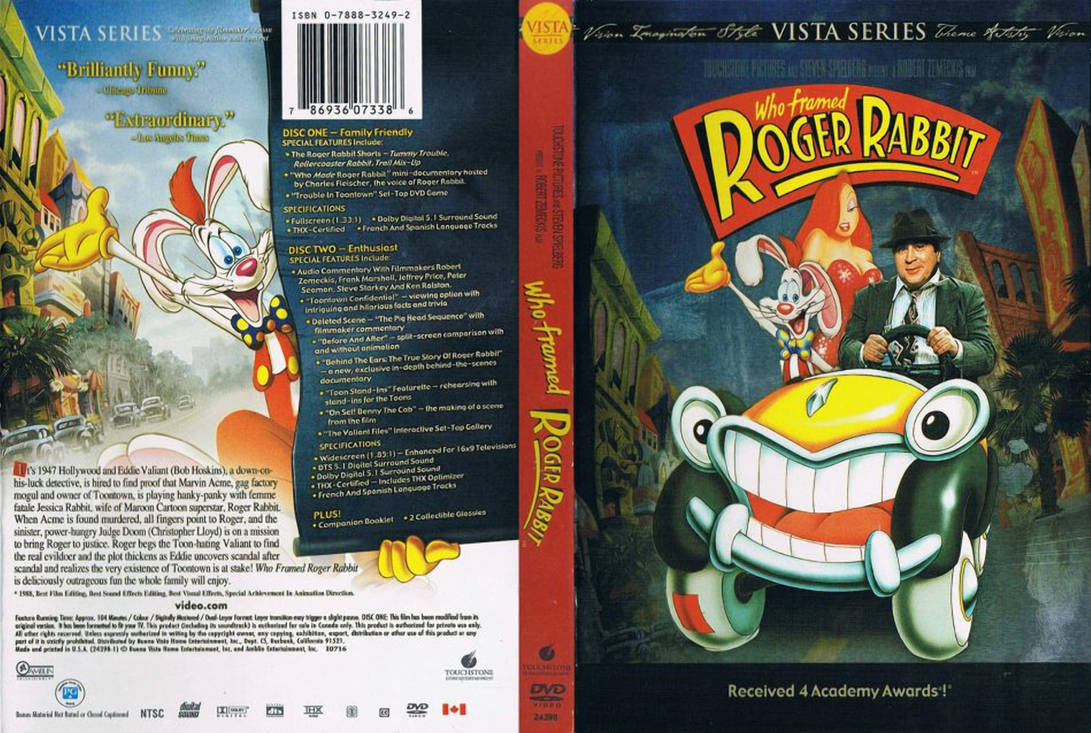 Rogar Rabbit Dvd Who Framed Roger Rabbit Dvd | Who Framed Roger Rabbit/Home media – SQVP