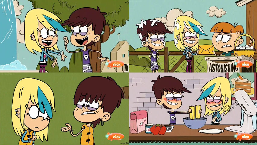 Loud House - Luna and Sam (Racing Hearts) by dlee1293847 on DeviantArt